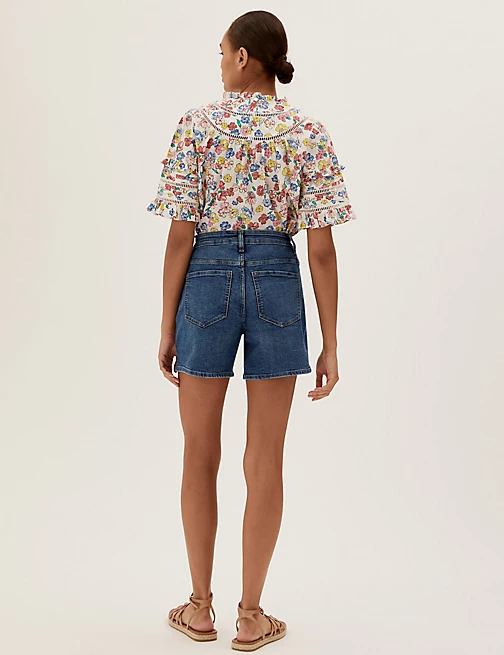 Short en jean